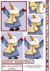 Flaky Snowman