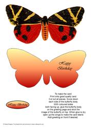 Butterfly Stand Up Card 5