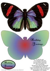Butterfly Stand Up Card 6