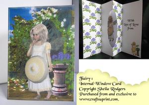 Internal Window Card - Fairy 1