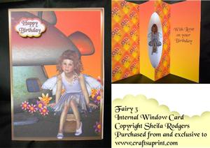 Internal Window Card - Fairy 3