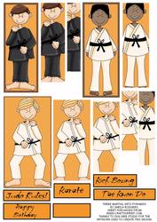 3 Martial Arts Pyramids