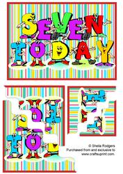 Happy Letters 7 Today
