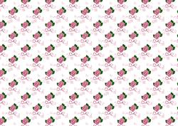 Roses and Bows Backing Paper