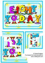 Happy Letters 8 Today