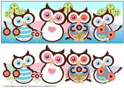 Large Dl Owl Family