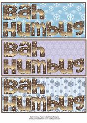 Bah Humbug Toppers