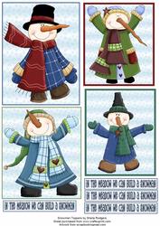 Snowmen Toppers