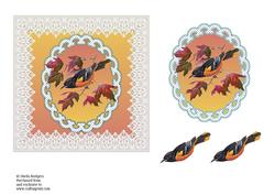 Bird in Lace Frame 1