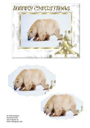 Christmas Polar Bear