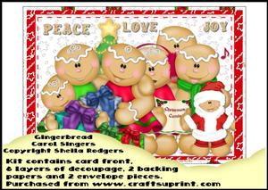 Gingerbread Carol Singers