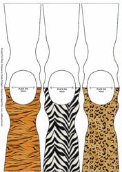 Animal Print Party Dresses