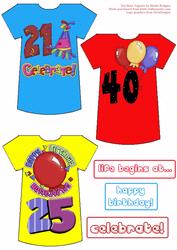 Tee Shirt Toppers