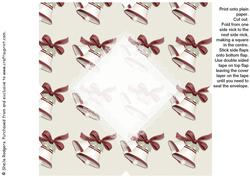 All in One Envelope for 5 Inch Card - Christmas Bells 1