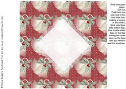 All in One Envelope for 5 Inch Card - Christmas Bells 2