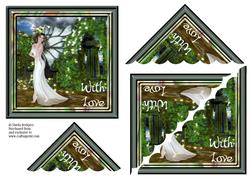 Shell Corners - Fairy in Garden