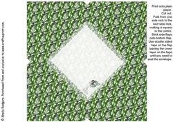 All in One Envelope for 5 Inch Card - Fairy in Garden