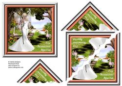 Shell Corners - Garden Fairy with Wand