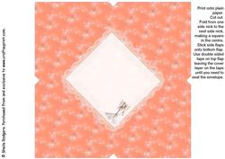 All in One Envelope for 5 Inch Card - Garden Fairy with Wand