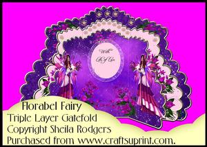 Triple Layer Gatefold - Florabel Fairy