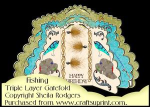 Triple Layer Gatefold - Fishing