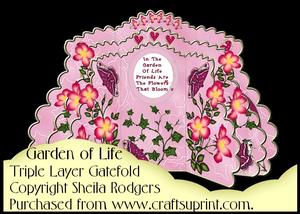Triple Layer Gatefold - Garden of Life
