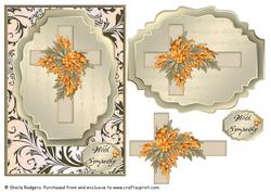 Sympathy Card with Autumn Leaves