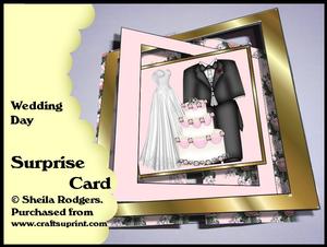 Surprise Card - Wedding Day