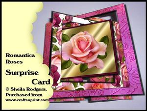 Surprise Card - Romantica Roses