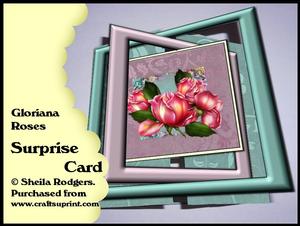Surprise Card - Gloriana Roses
