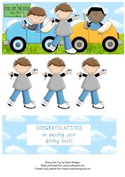 Driving Test Cars