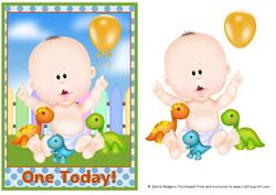 One Year Old Boy