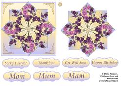 Faux Tea Bag Tiles 7