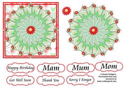 Faux Tea Bag Tiles 17