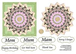 Faux Tea Bag Tiles 20