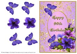Petunia Corner - Happy 90th Birthday