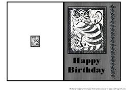 Quick Card - Mr Bad Cat