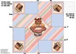 Twist Turn Topper - Apple Pie Bear