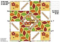 Twist Turn Topper - Owl Trio