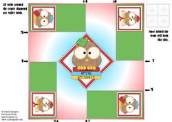 Twist Turn Topper - Studious Owls