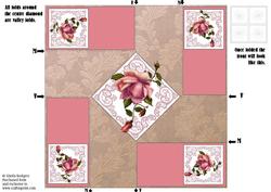 Twist Turn Topper - Blush Rose