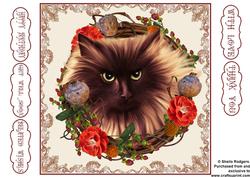 Exotic Cat Wreath