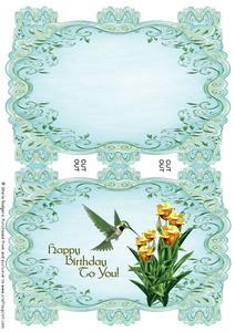 Green Strip Card Mini Kit - Hummingbird 2