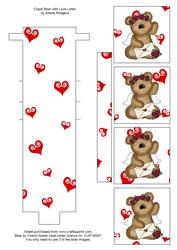 Cupid Bear with Love Letter