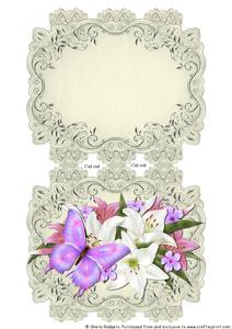 Butterfly Strip Card 3