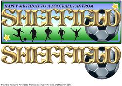 Football Fan from - Sheffield