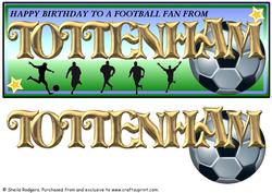Football Fan from - Tottenham