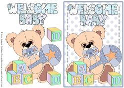 Building Blocks - Welcome Baby