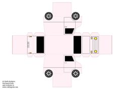 Model Van - Plain Pastel Pink