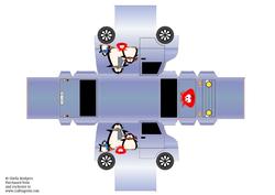 Model Van - Penguins and Their Pet